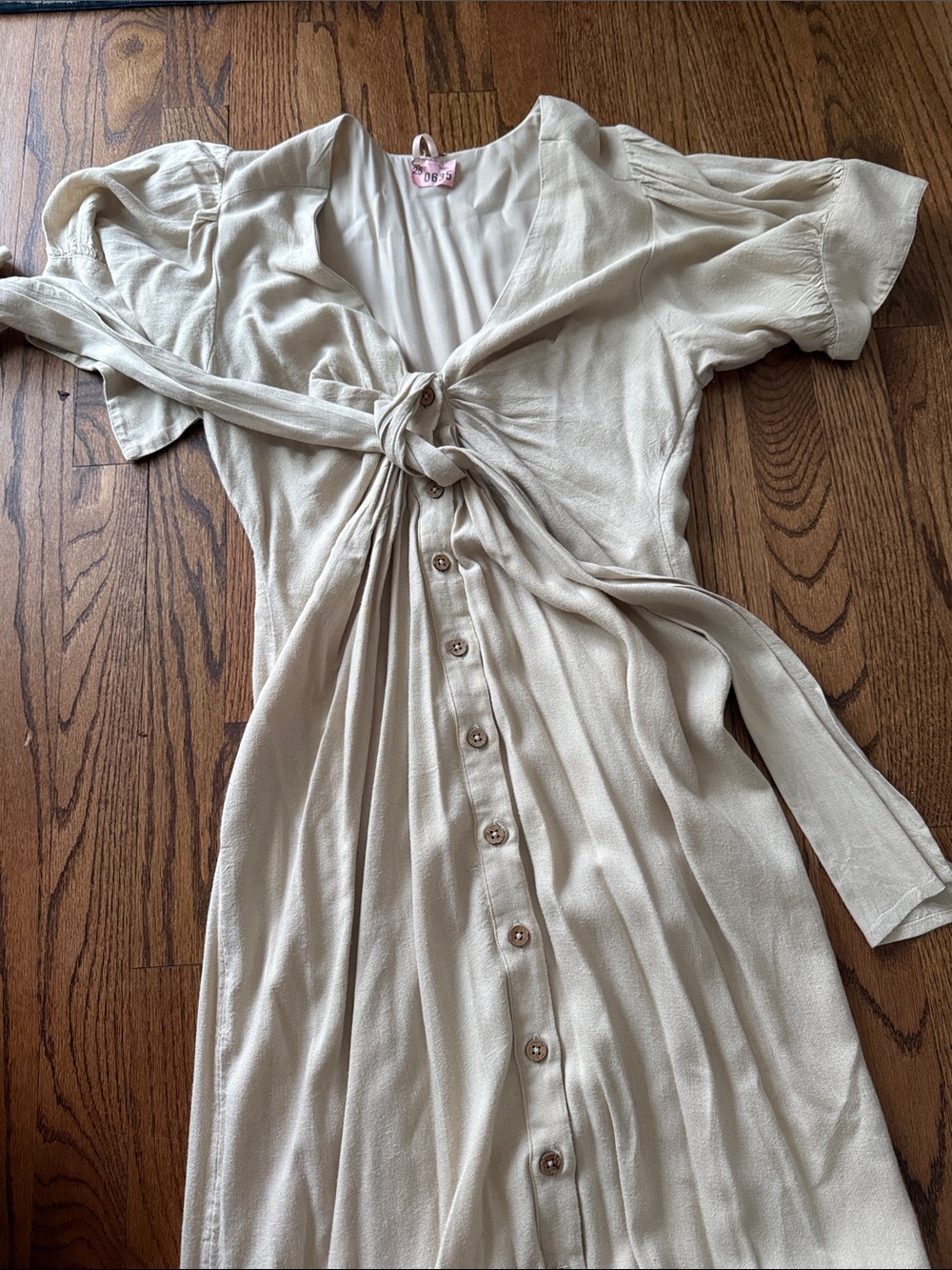 Free People Button down tie front - Picture 3 of 3